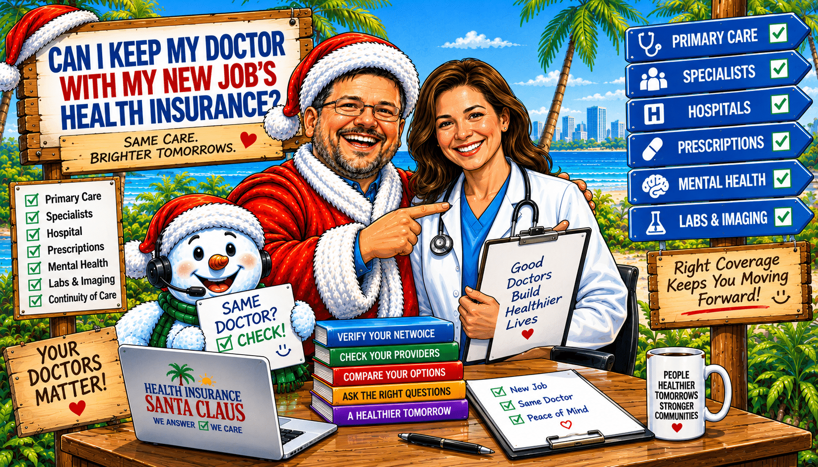 Can I Keep My Doctor With My New Job’s Health Insurance?